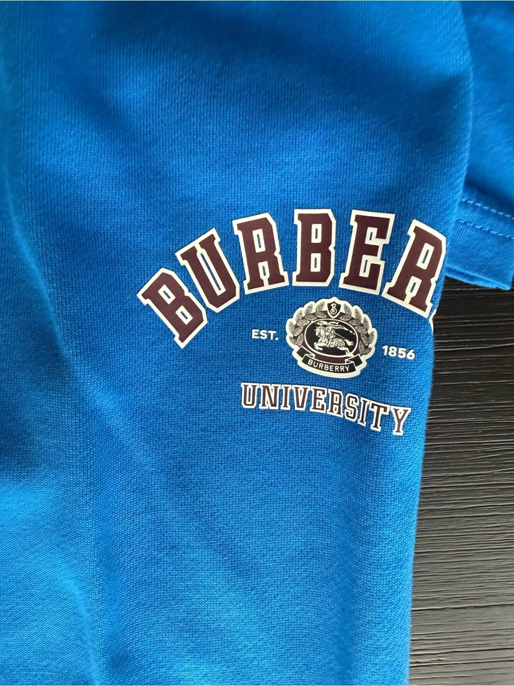 Burberry Blue 'University' Kids Set